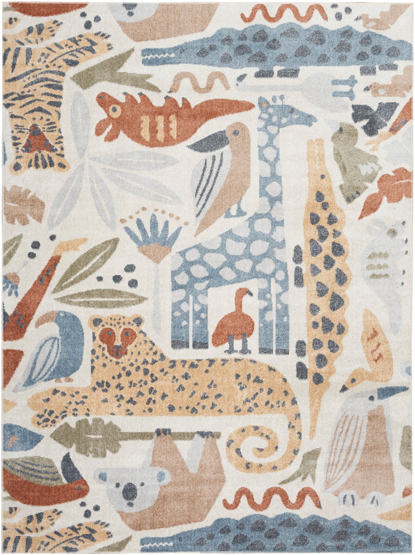 Nourison Astra Ivory Pet Friendly Machine Washable Rug - Main