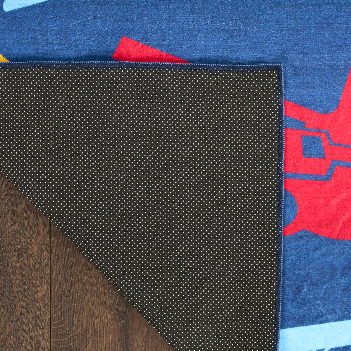 Nourison Imagination Navy & Multicolor Machine Washable Rug - Corner