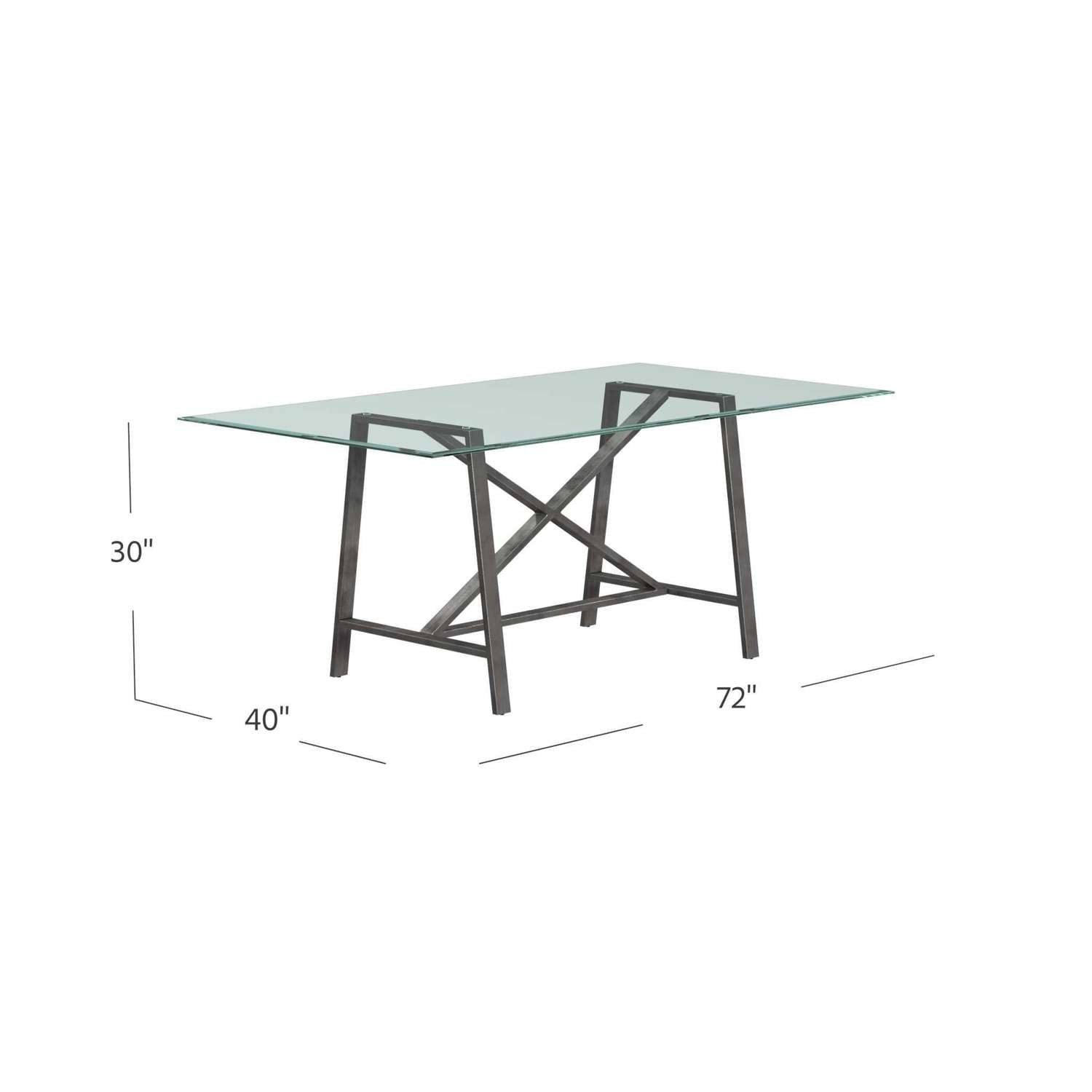 Ross Dining Table - Dimensional