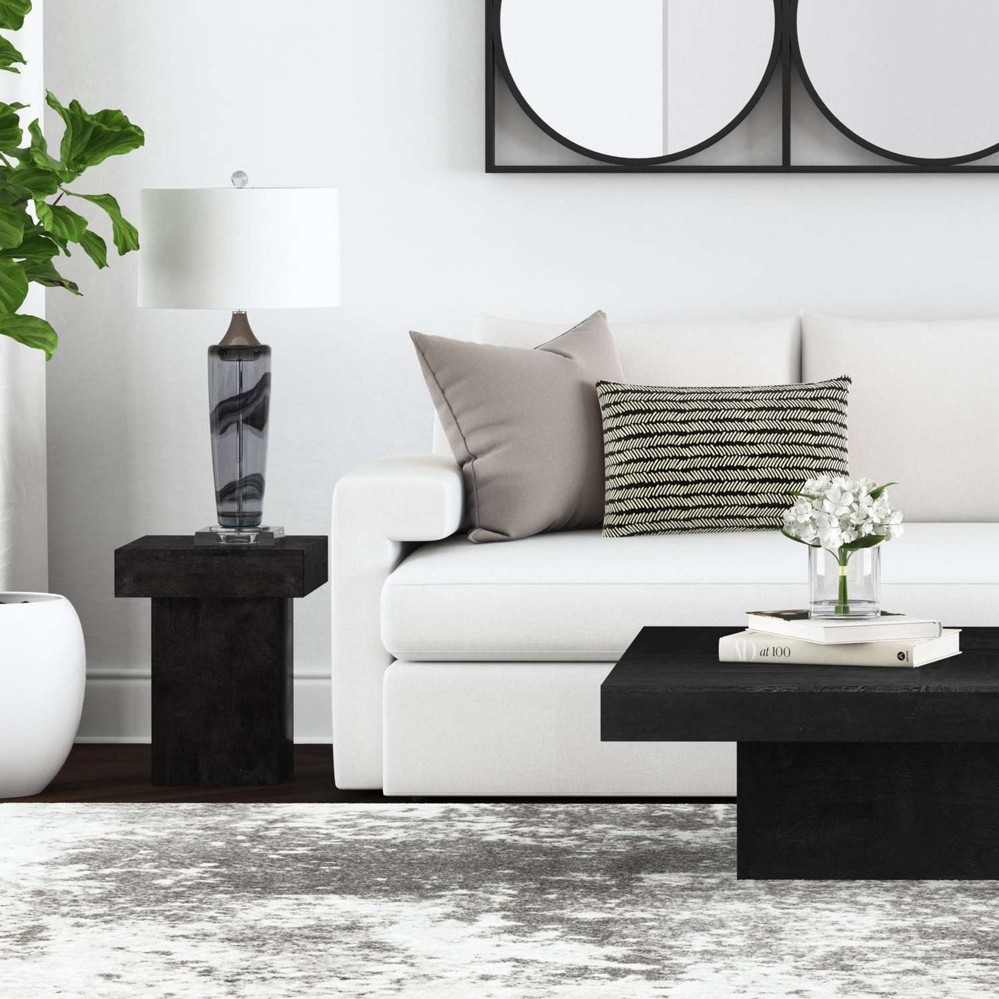 Padula Square End Table - Room Scene