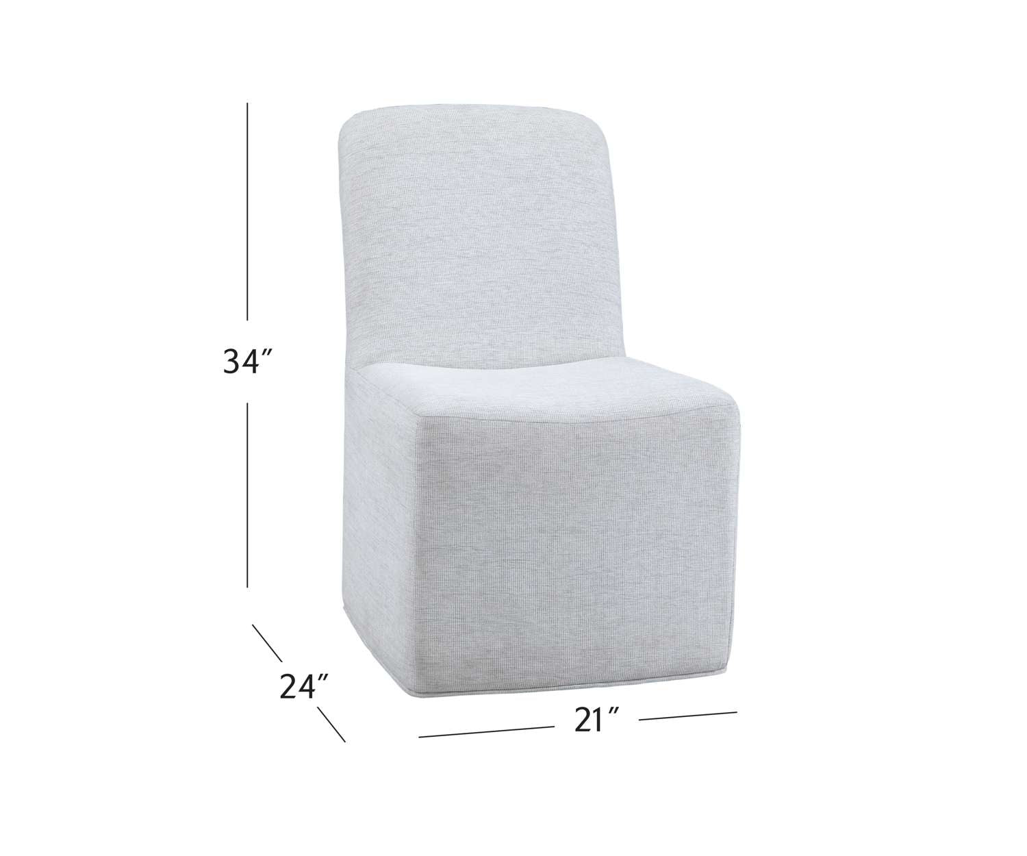 Meyer Dining Chair (Set of 2) - Dimensional