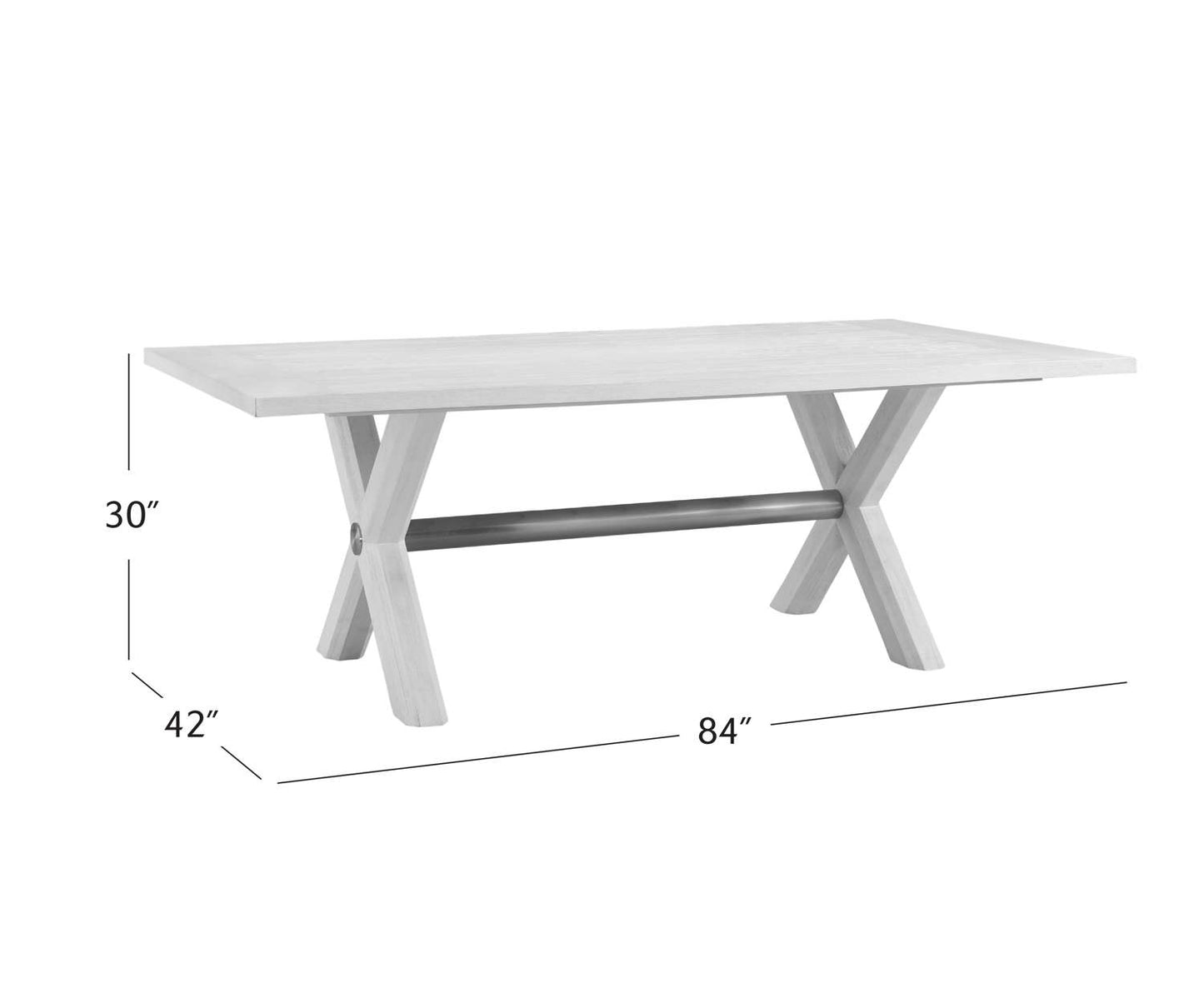 Nadine Dining Table - Dimensional