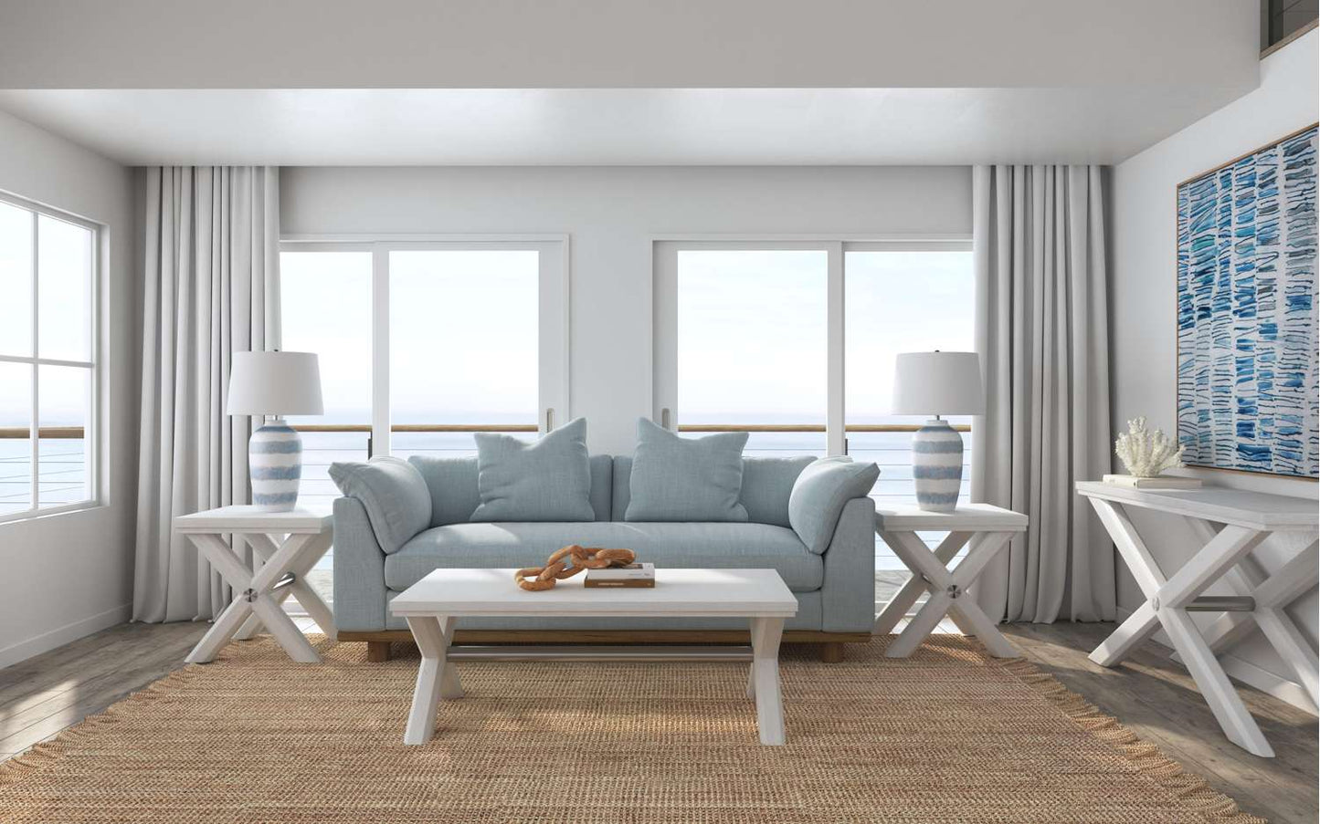 Nadine Coffee Table - Room Scene