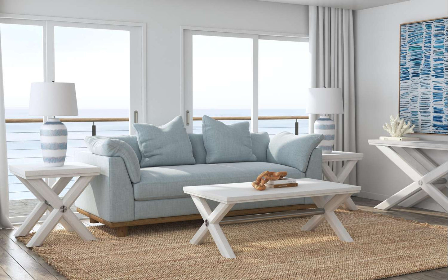 Nadine End Table - Room Scene