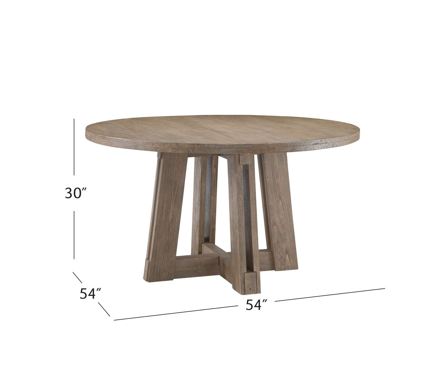 McGuire Dining Table - Dimensional