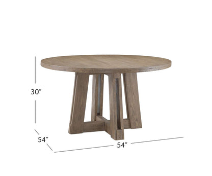 McGuire Dining Table - Dimensional