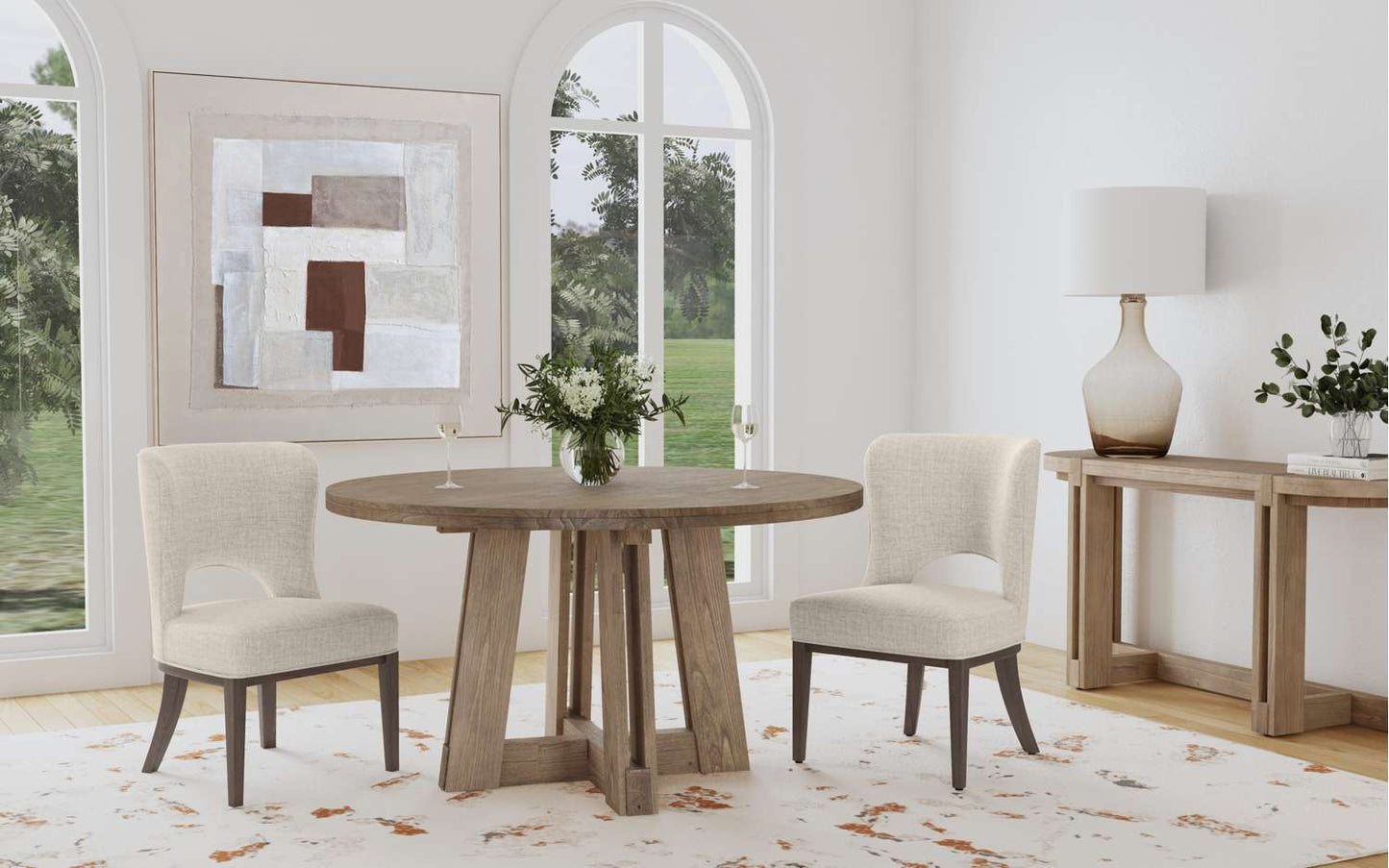 McGuire Dining Table - Room Scene