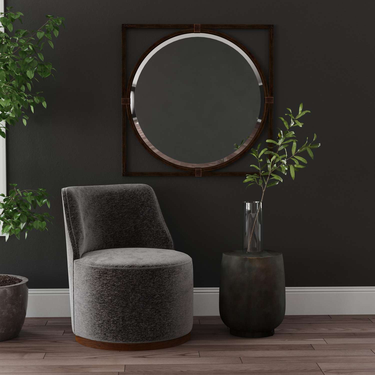 Burke Accent Chair - Room Scene