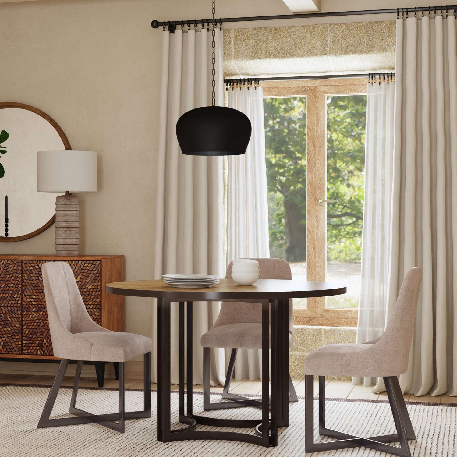 Trucco Dining Table - Room Scene