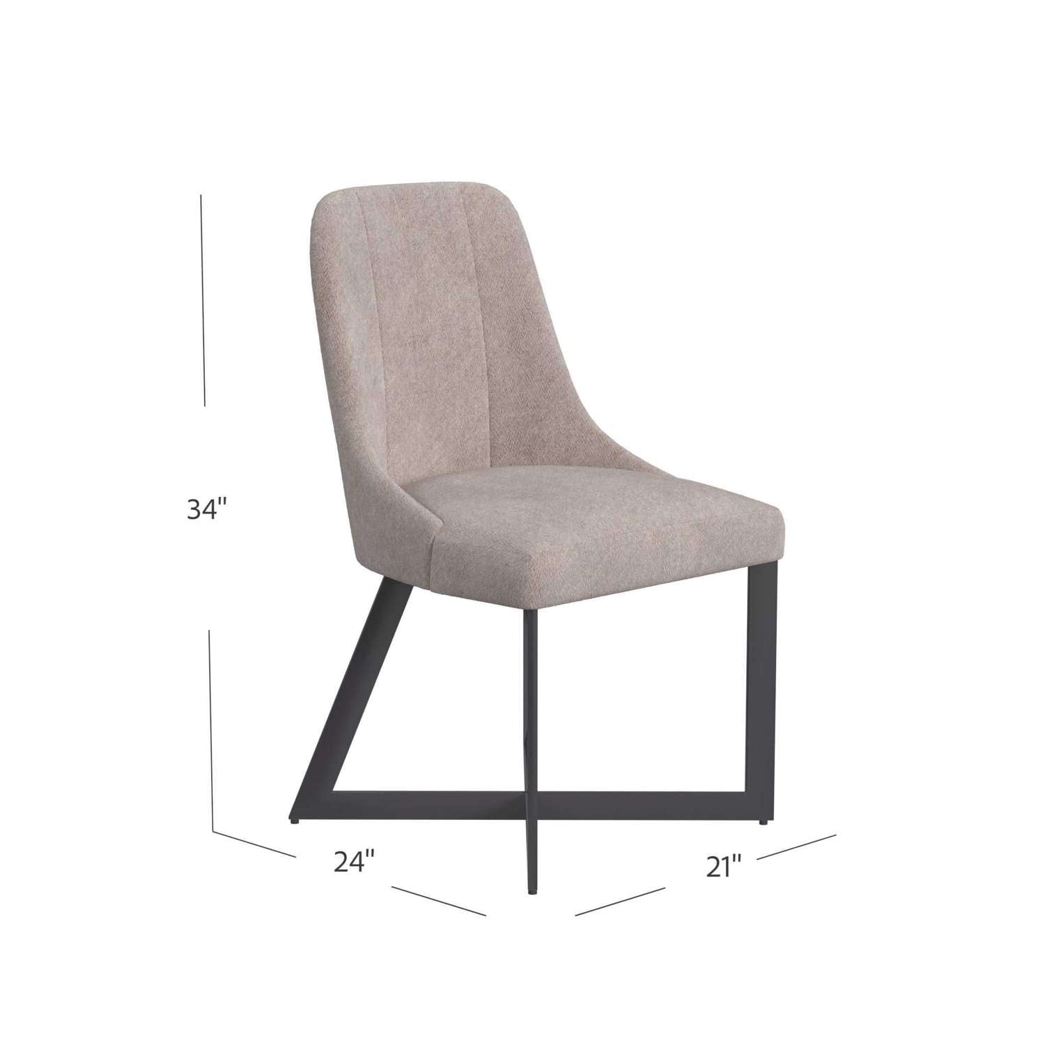 Trucco Dining Chair (Set of 2) - Dimensional