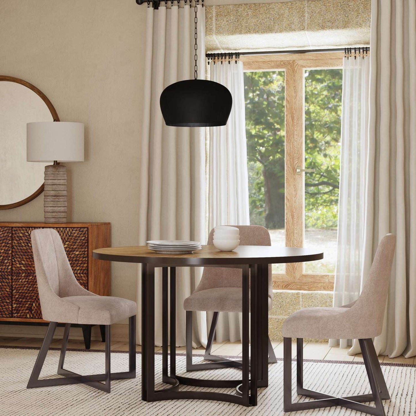 Trucco Dining Chair (Set of 2) - Room Scene