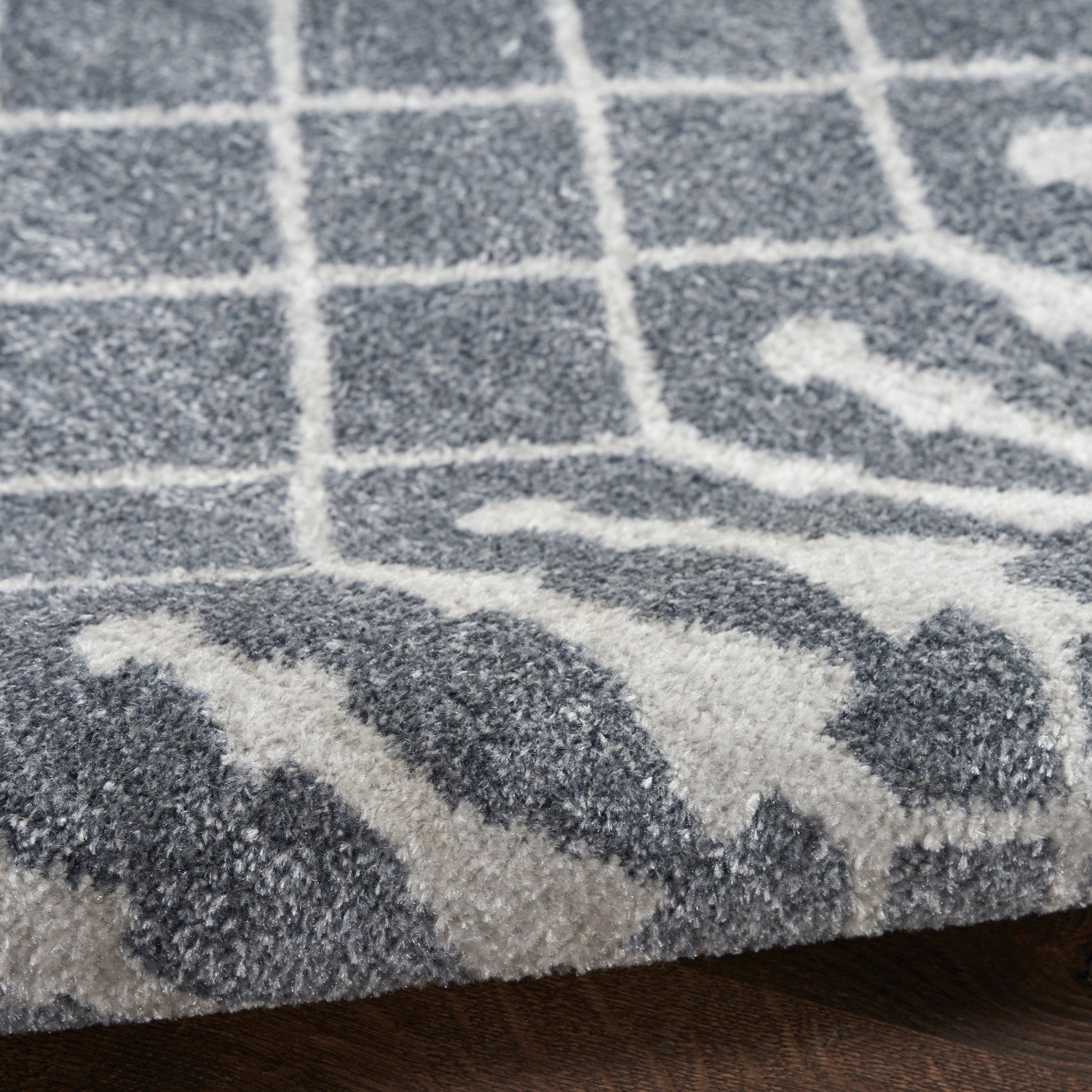 Nourison Astra Denim Pet Friendly Machine Washable Rug - Texture