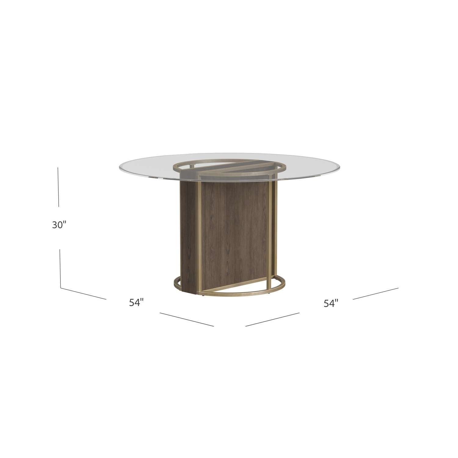 Stefan Dining Table - Dimensional