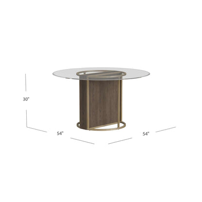 Stefan Dining Table - Dimensional