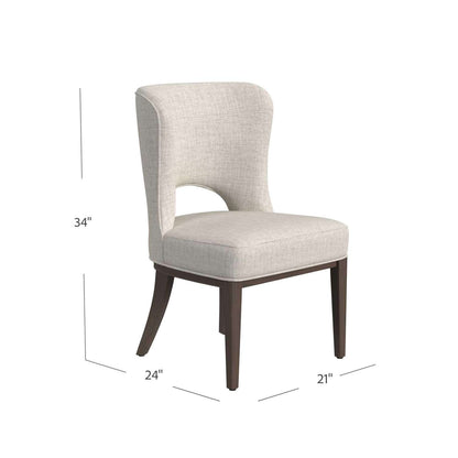 Trevino Dining Chair (Set of 2) - Dimensional