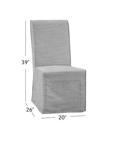 Mackie Dining Chair (Set of 2) - Dimensional