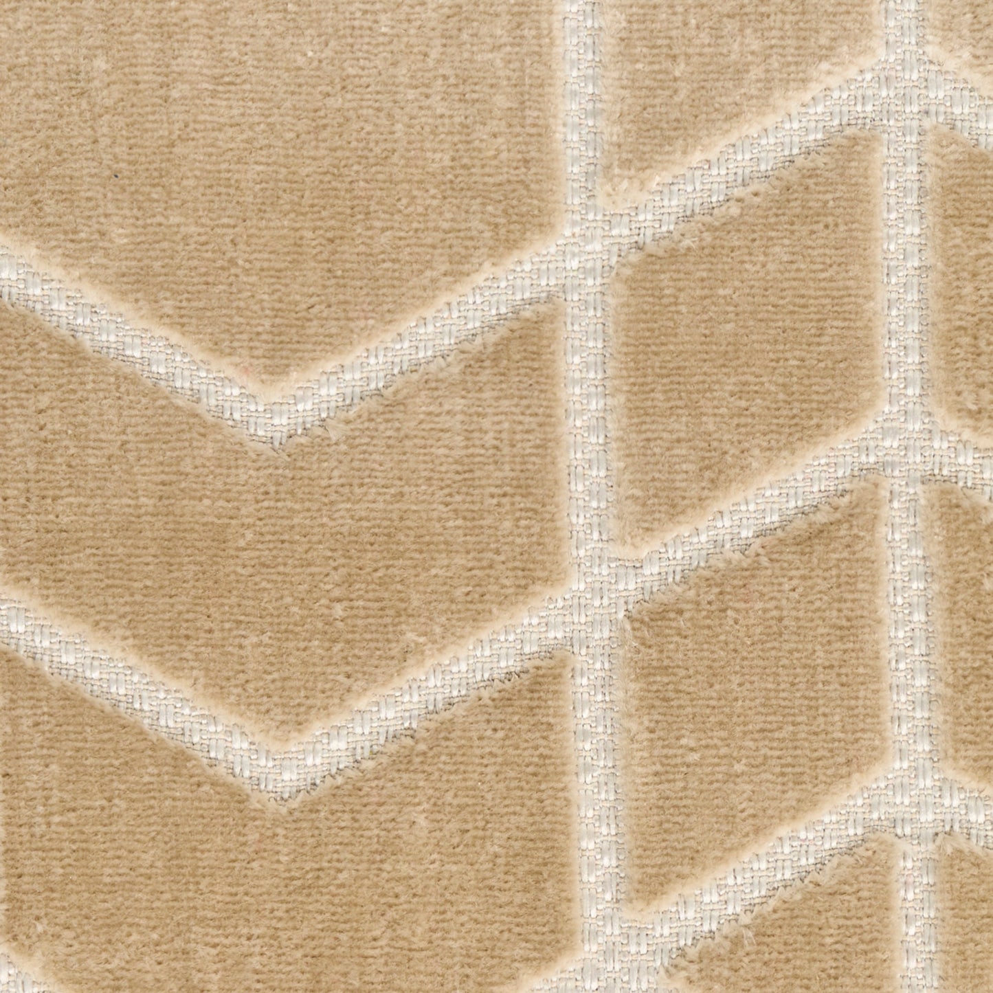 Nourison Charm Beige & Ivory Pet Friendly Machine Washable Rug - Swatch