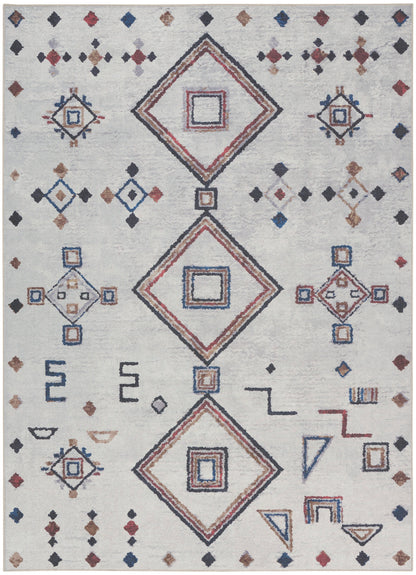 Nourison New Concept Ivory & Multicolor Machine Washable Rug - Main
