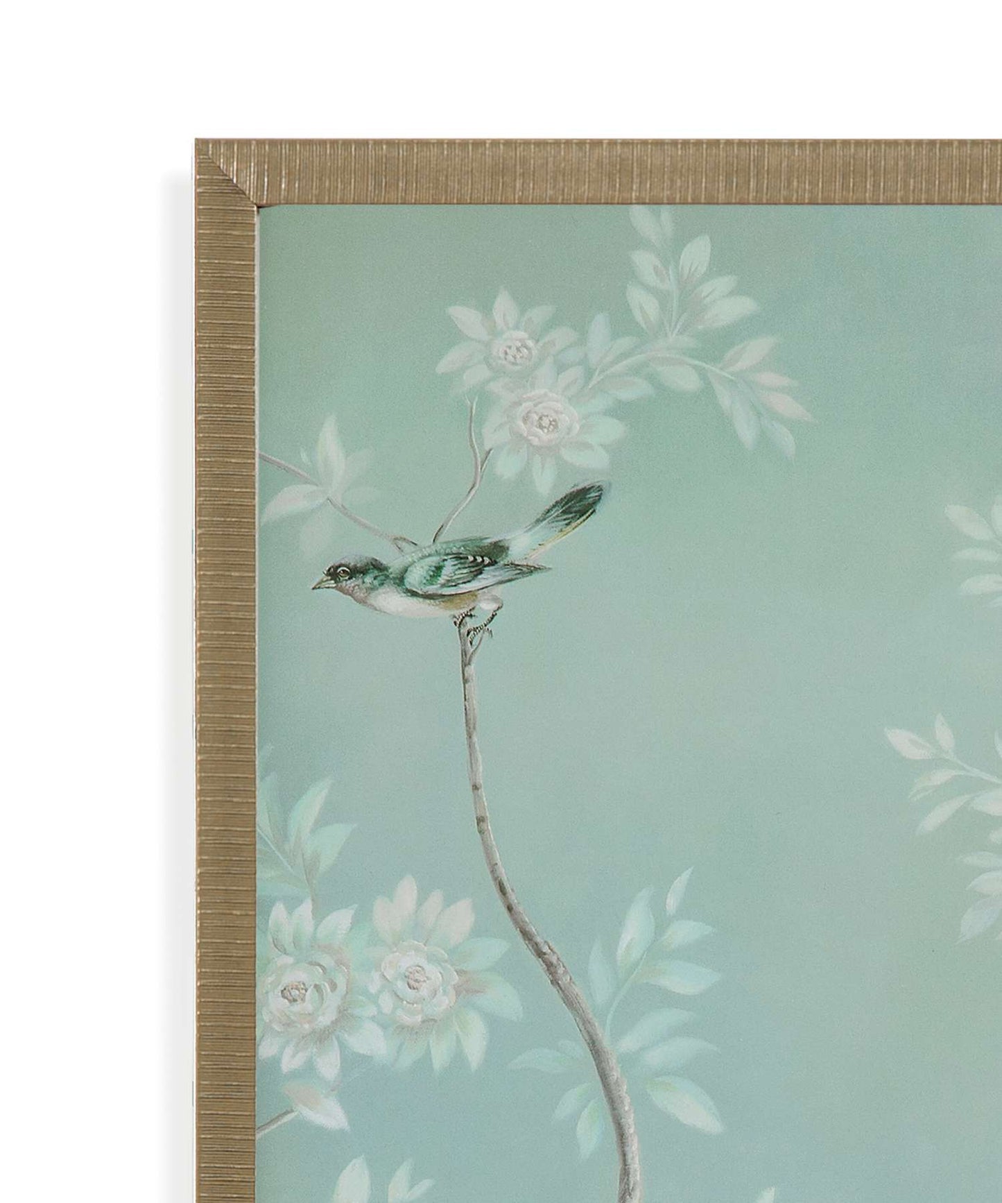 Birds & Flowers Framed Print s/2 - Detail