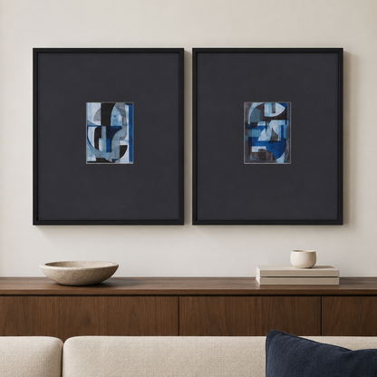 Leo Framed Print s/2 - Main
