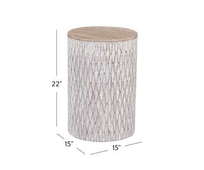 Lorenzo Accent Table - Dimensional