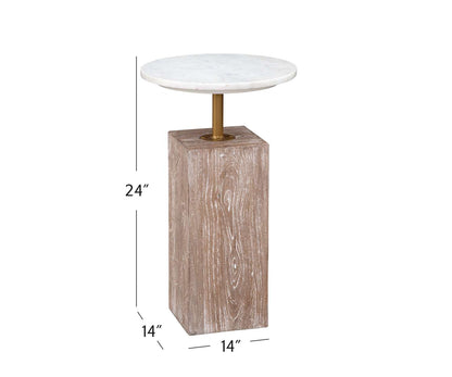 Holt Accent Table - Dimensional