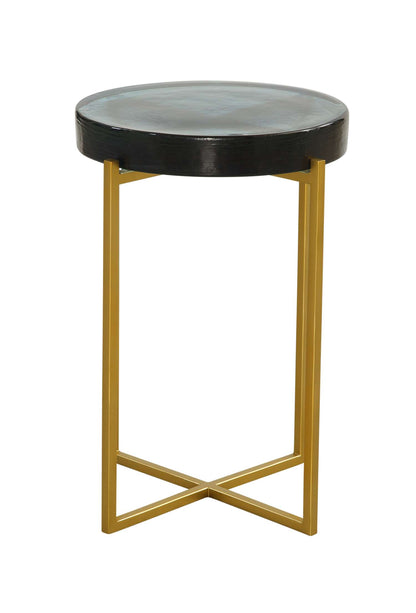 Marilee Accent Table - Blue - Straight On