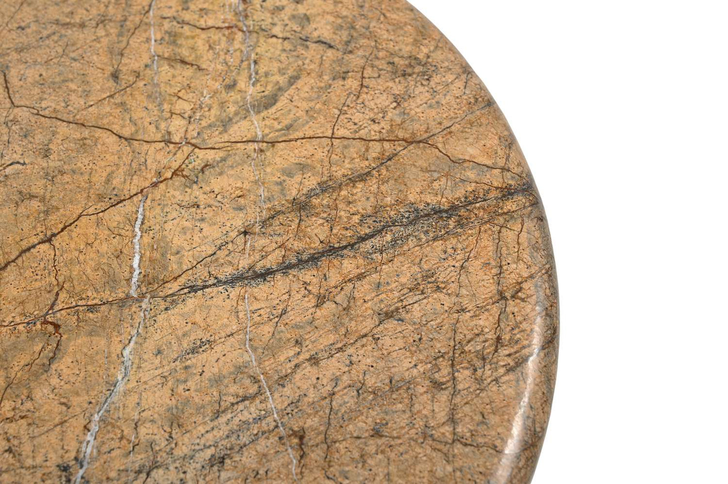 Abbey Amber Accent Table - Detail