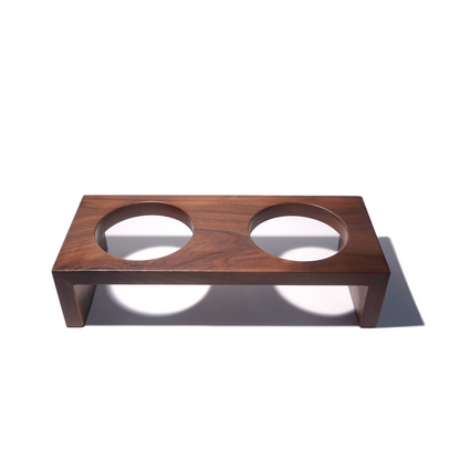 Aevan Epoch Solid Wood Pet Bowl Stands