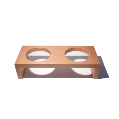 Aevan Epoch Solid Wood Pet Bowl Stands