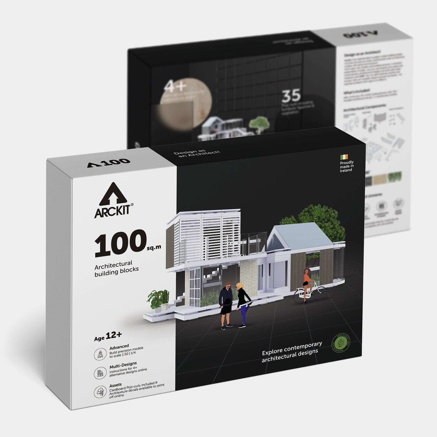 Bundle kit with Arckit A100 and GO Eco Architectural Model Kits