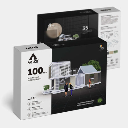 Bundle kit with Arckit A100 and GO Eco Architectural Model Kits