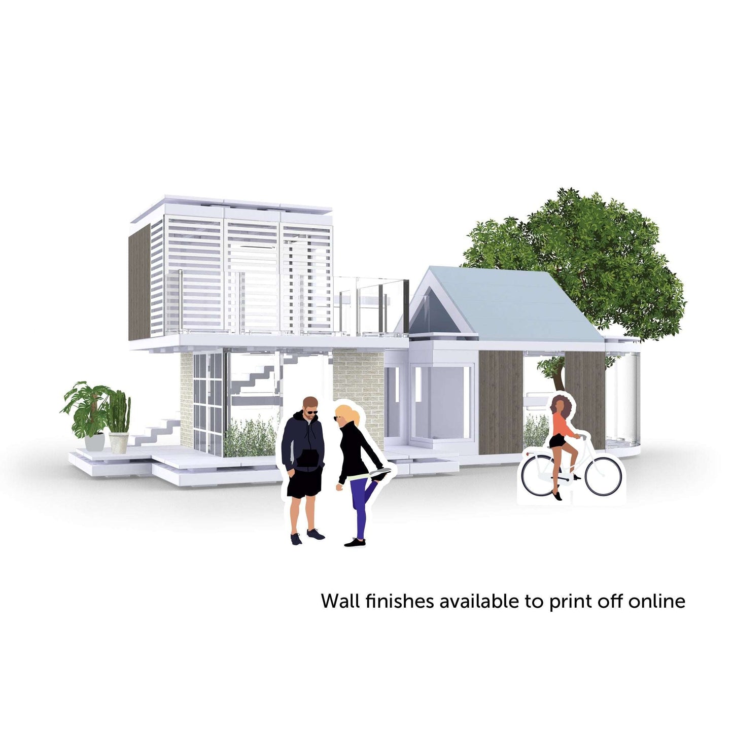 Arckit 100 sqm. Architectural Model Building Kit