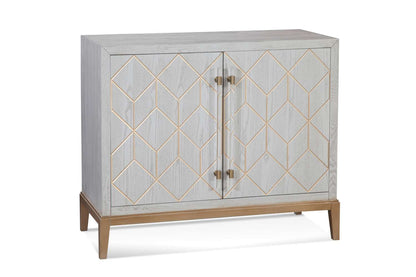 Perrine Wood Bar Cabinet - Angle