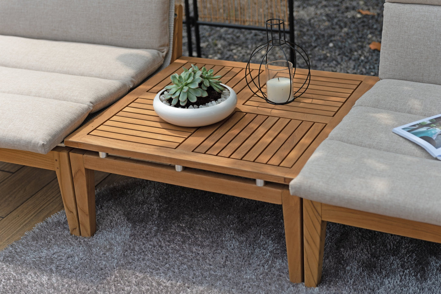 Arno 3pc Bistro Set - Light