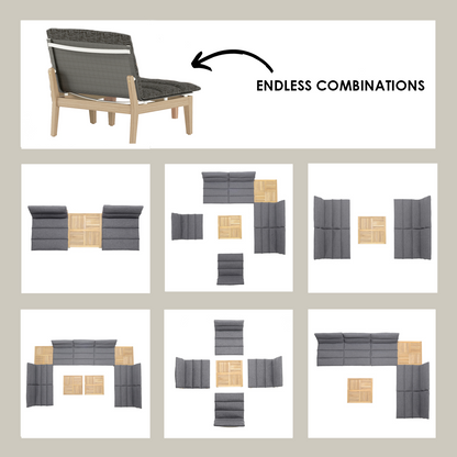 Arno Modular Side Chair - Set of 2