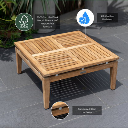 Arno 3pc Bistro Set - Light