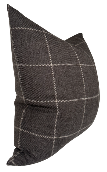 Bancroft Wool Pillow in Sable Brown