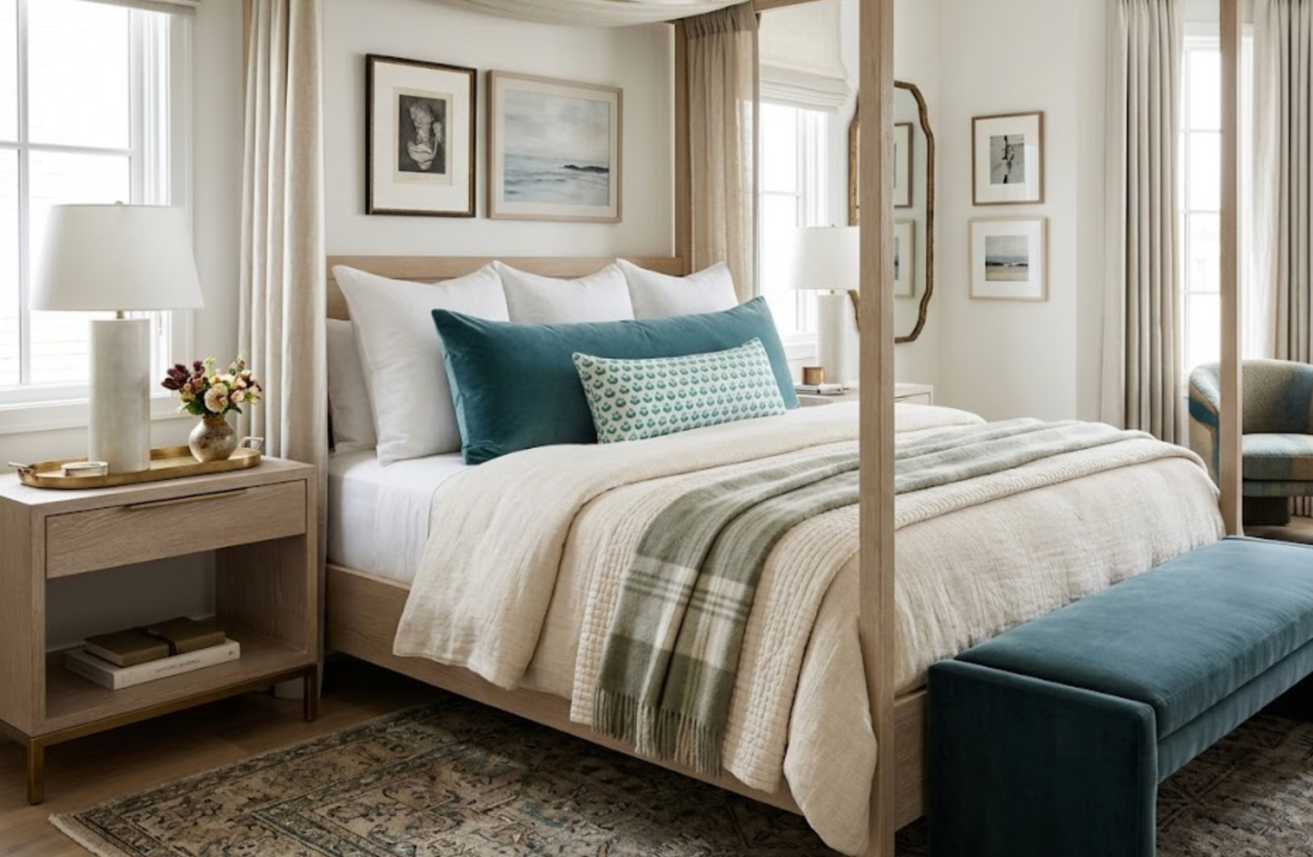 Cadiz Pillow in Green