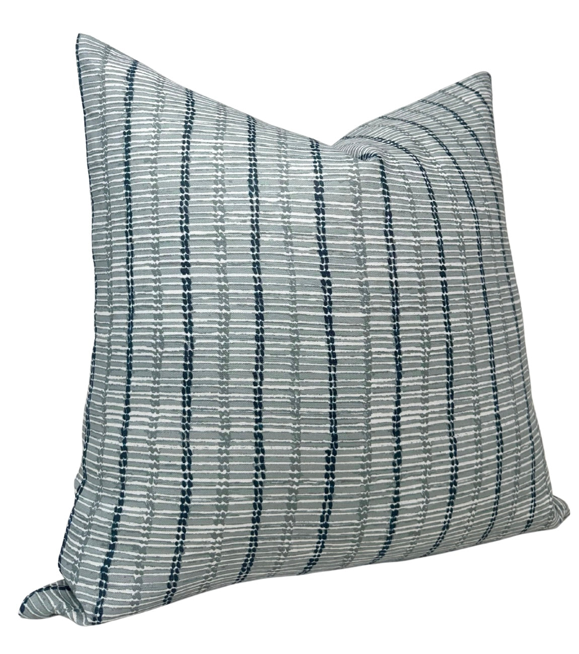 Taza Pillow in Mineral Blue