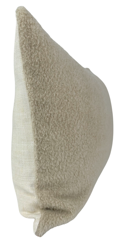 Fuzzy Wuzzy Pillow in Tawny
