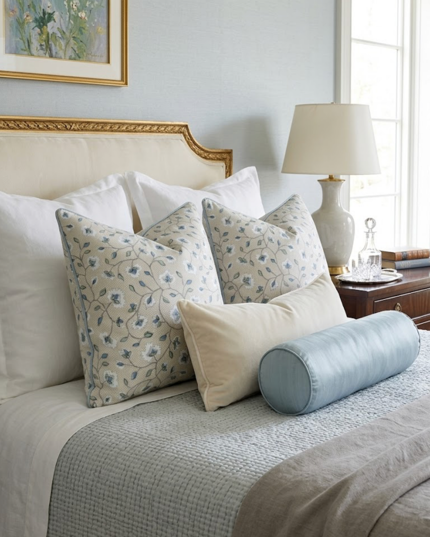 Chelsea Pillow in Slate