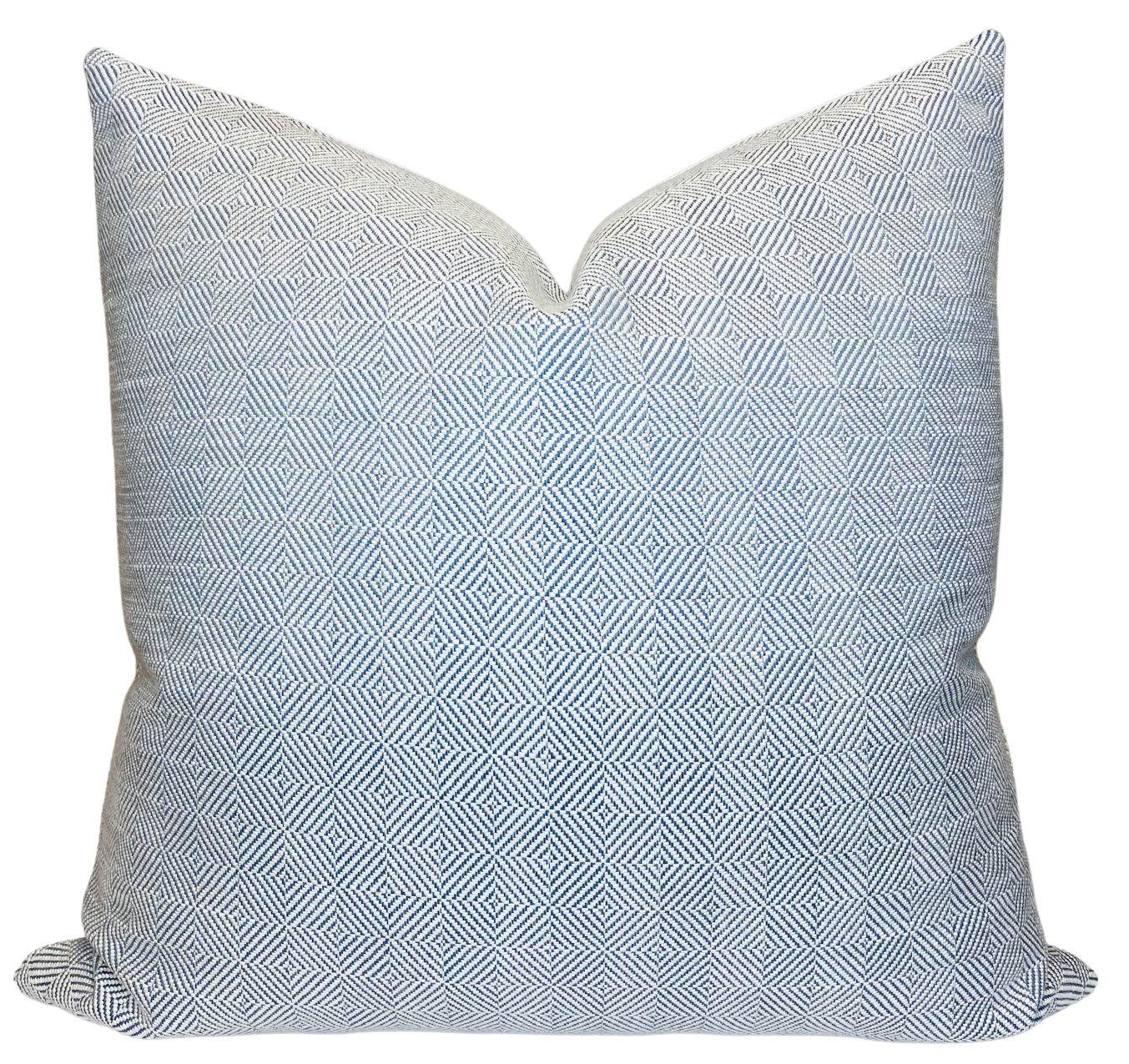 Chelsea Square Pillow in Blue Haven