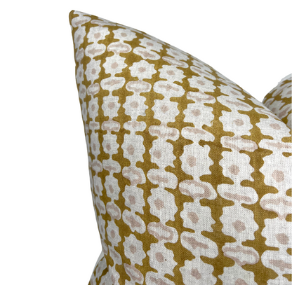 Pahari Pillow in Saffron
