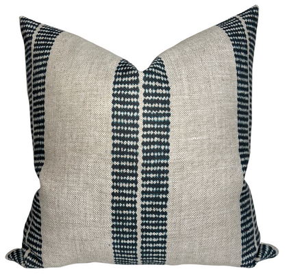 Band Pillow in Indigo
