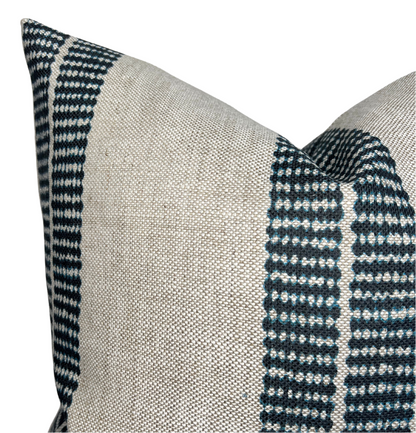 Band Pillow in Indigo