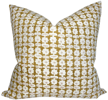 Pahari Pillow in Saffron