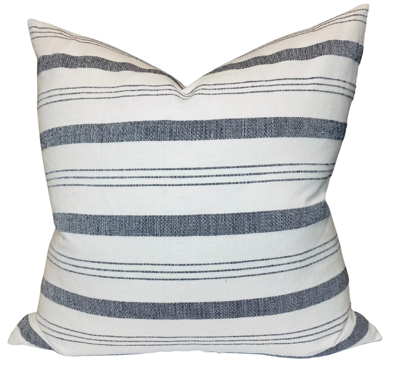 Lima Stripe Pillow in Natural