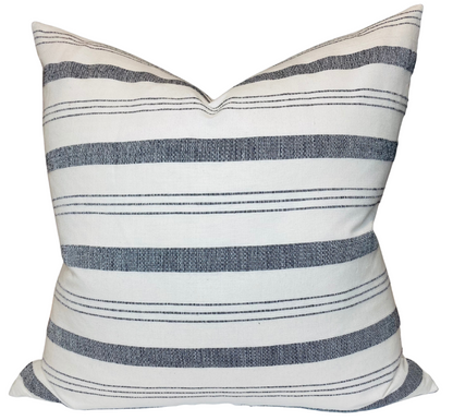 Lima Stripe Pillow in Natural