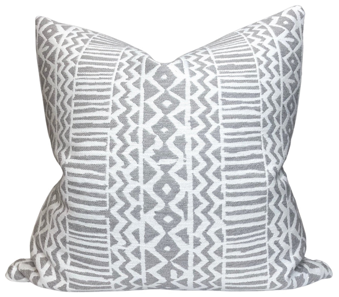 Veranda Zigzag Pillow in Silverbirch